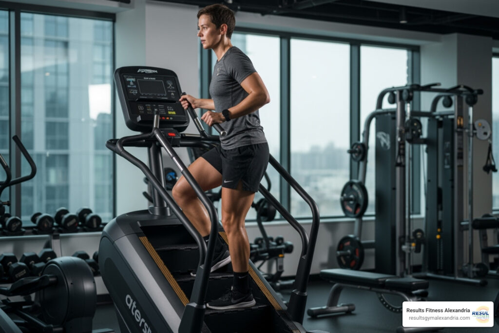 Stair climber workout