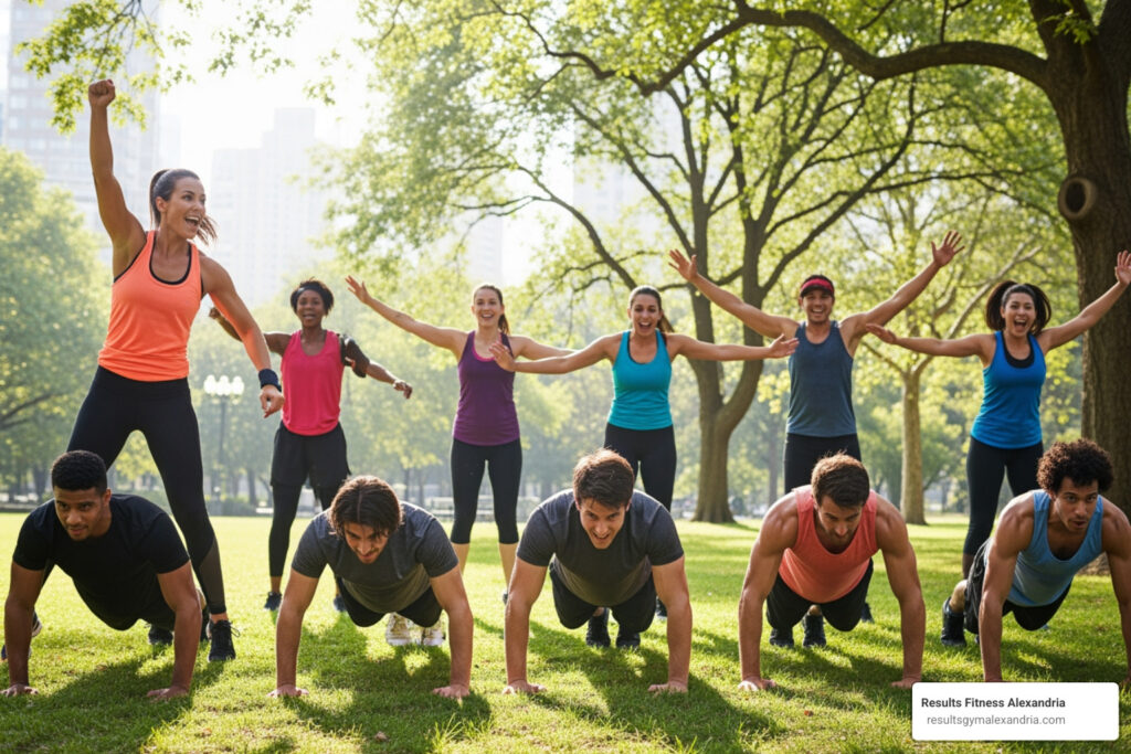 bootcamp exercise class