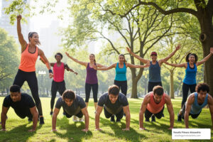 bootcamp exercise class