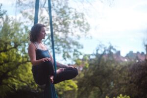 aerial yoga private class