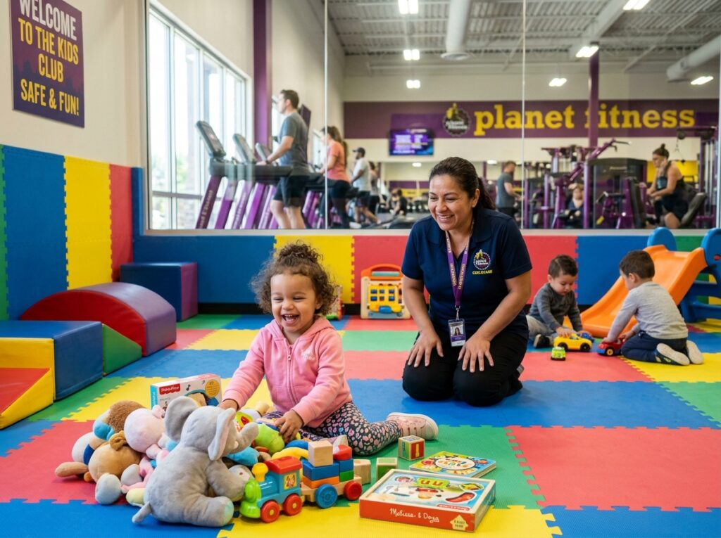 childcare at gym