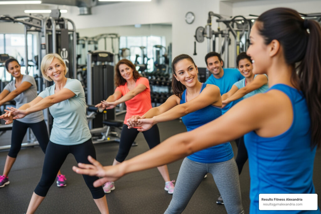 Beginner exercise class - exercise classes for beginners near me